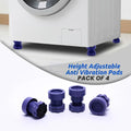 Height Adjustable Anti-Vibration Pads (Pack of 4)